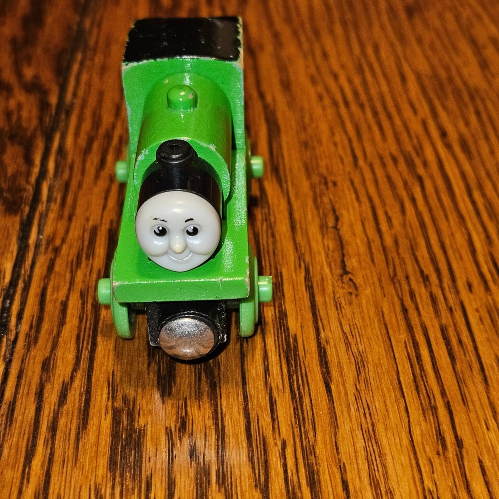 Thomas & Friends Wooden‎ Railway Percy Engine 6 Green Train Gullane 2001 Vintage